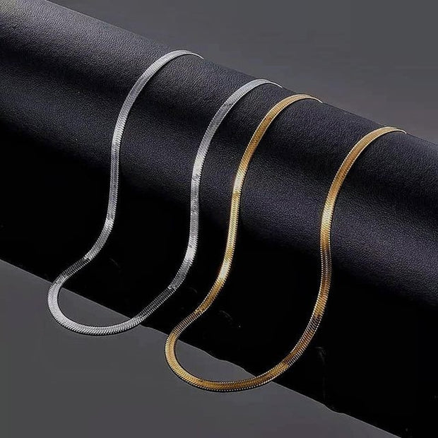 HERRINGBONE SNAKE CHAIN