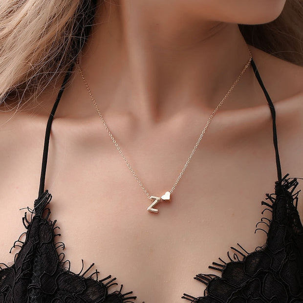 A-Z CHAIN HEART SET