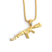 AK47 PENDANT & CHAIN SET