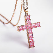 MILGRAIN KREUZ-ANHÄNGER UND KETTEN-SET