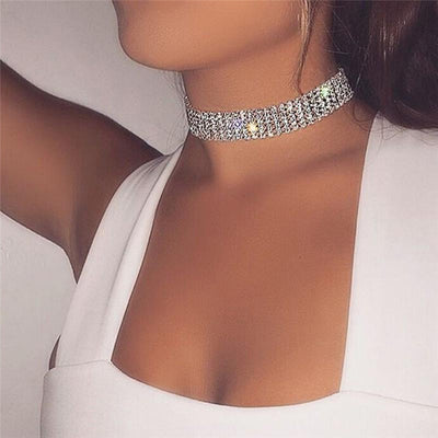 STRASS-HALSBAND