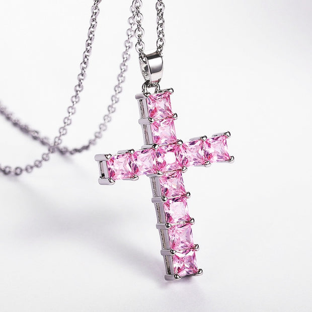 MILGRAIN KREUZ-ANHÄNGER UND KETTEN-SET