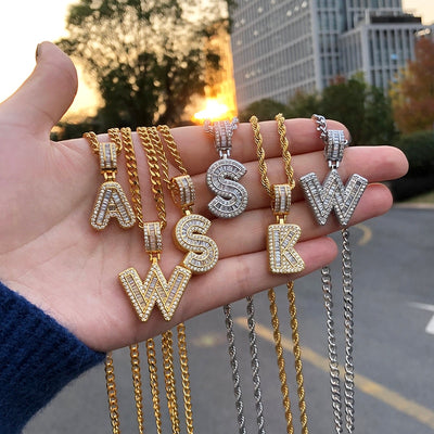 AZ ANHÄNGER &amp; KETTE SET