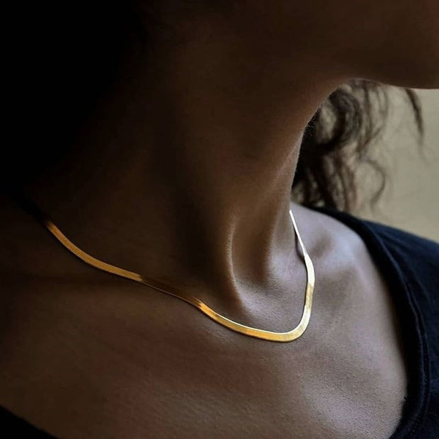 HERRINGBONE SNAKE CHAIN