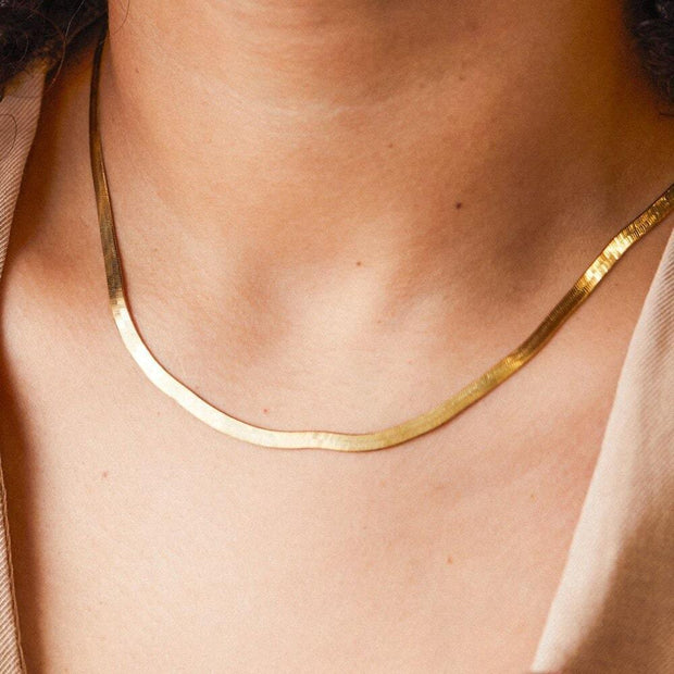 HERRINGBONE SNAKE CHAIN